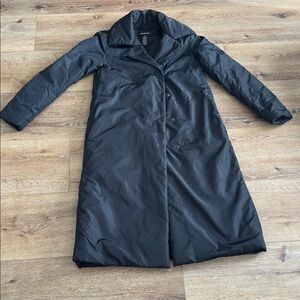 Club Monaco Black Trench Coat